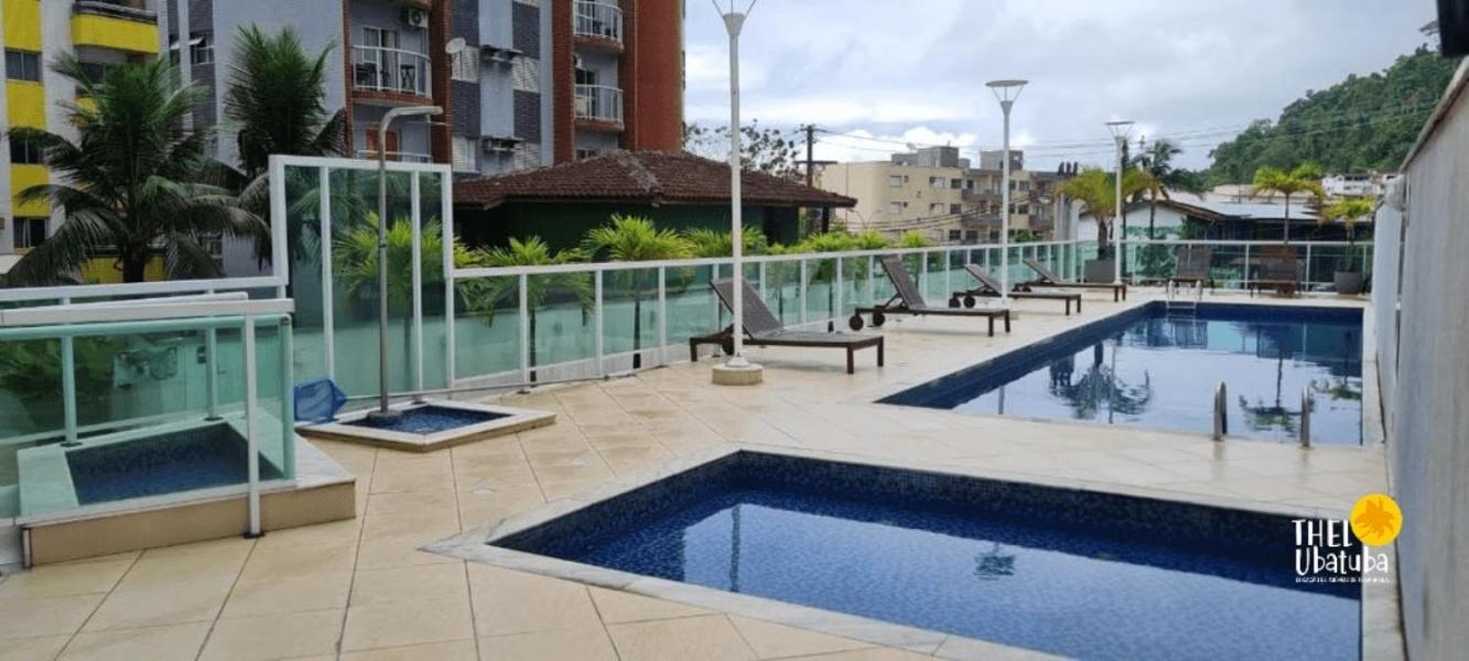 Thel Ubatuba - Apto 48/A, Saint Martin - Praia Grande Экстерьер фото